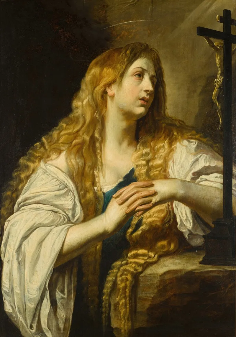 Mary Magdalene 25 Wall Art by Flemish School - High-Resolution Digital Print
