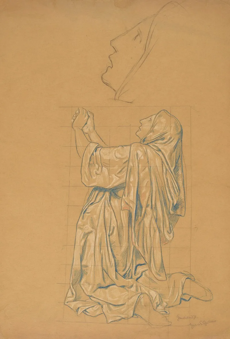 Mary Magdalene 31 Wall Art by Hans Thoma - High-Resolution Digital Print