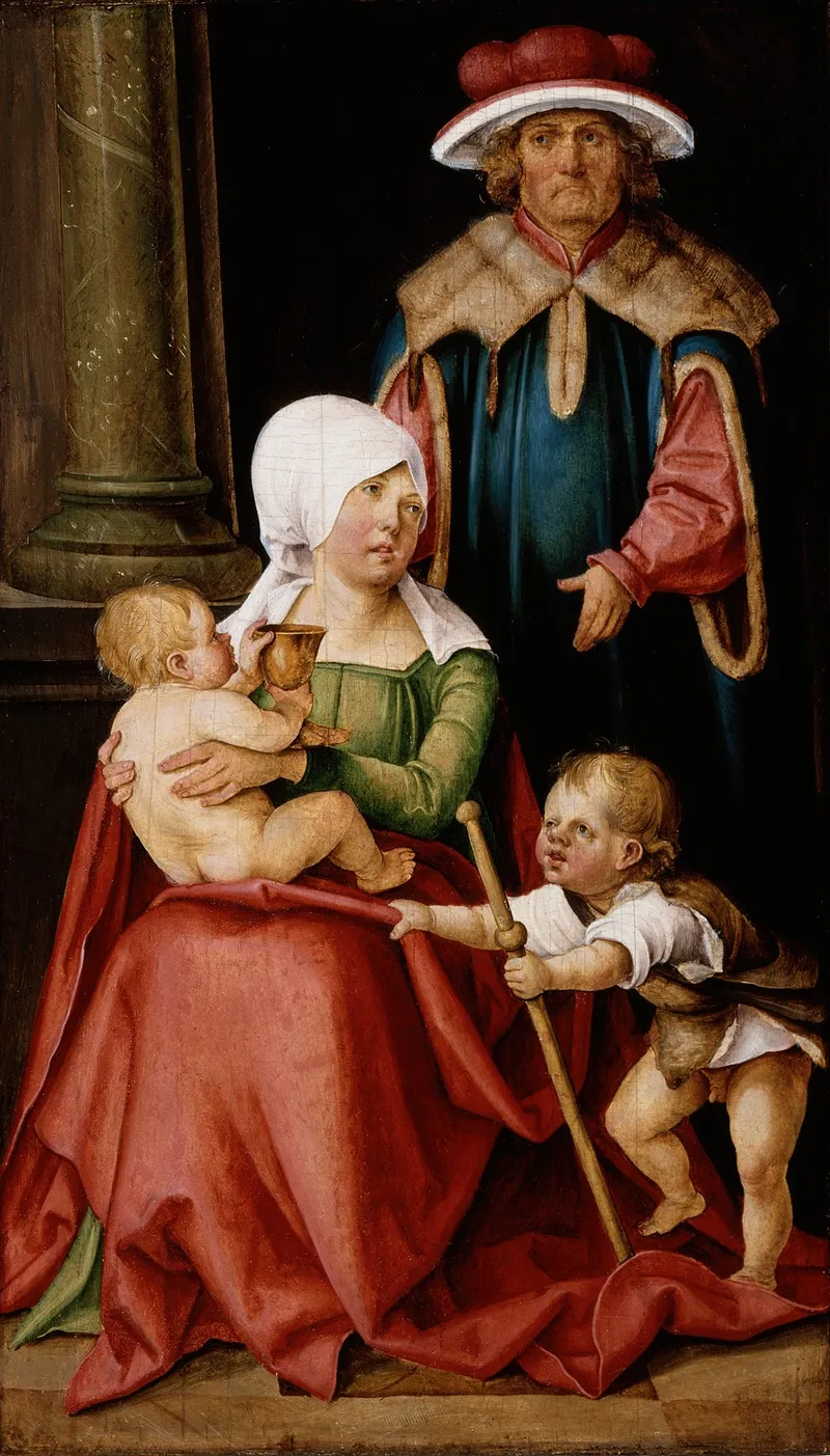 Mary Salome And Zebedee With Their Sons James The Greater And John The Evangelist