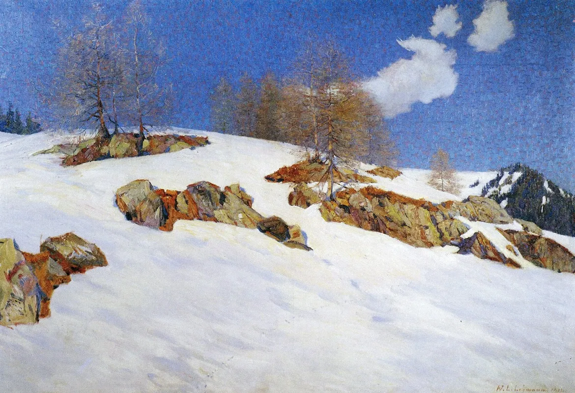 Marzsonne Davos