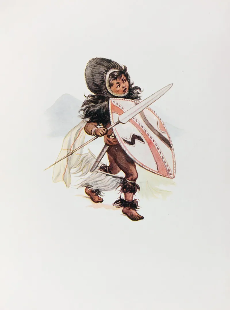 Masai Wall Art by A.H. Collins - High-Resolution Digital Print