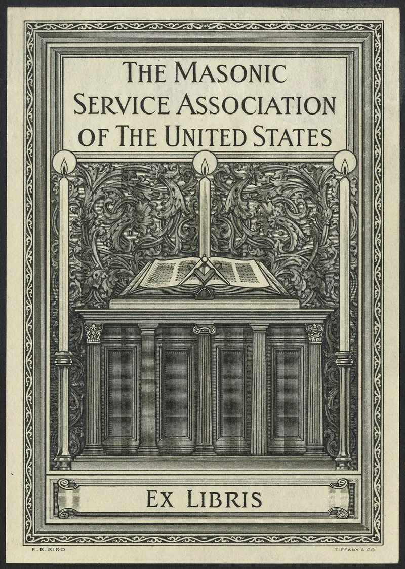 Masonic Service Association Of The United States Wall Art by Tiffany &amp; Co. - High-Resolution Digital Print