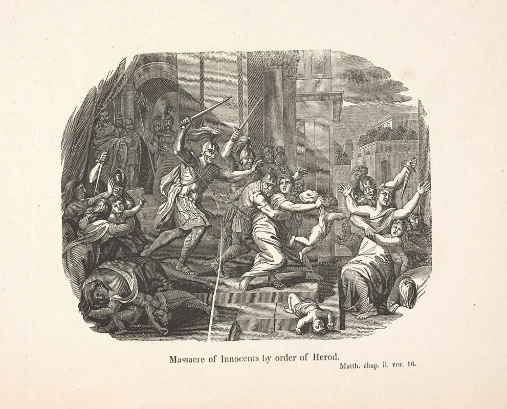 Massacre Of The Innocents By Order Of Herod