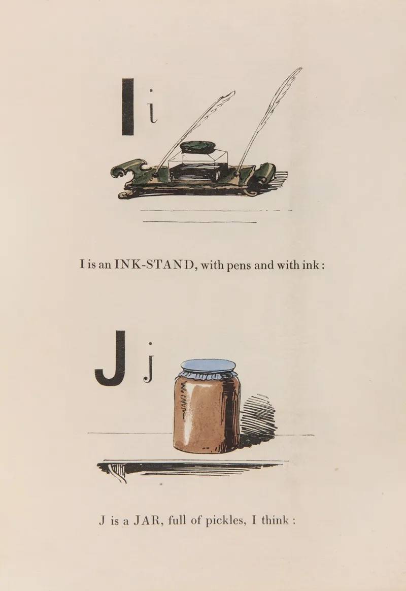 Master Woodbines Alphabet For All Good Children Pl 06 Wall Art by William James Linton - High-Resolution Digital Print