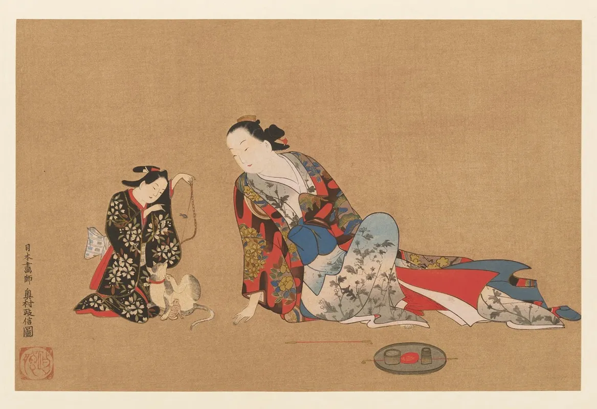 Masterpieces Selected From The Ukiyoye School Pl 02