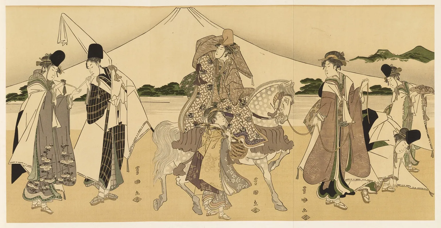 Masterpieces Selected From The Ukiyoye School Pl 16