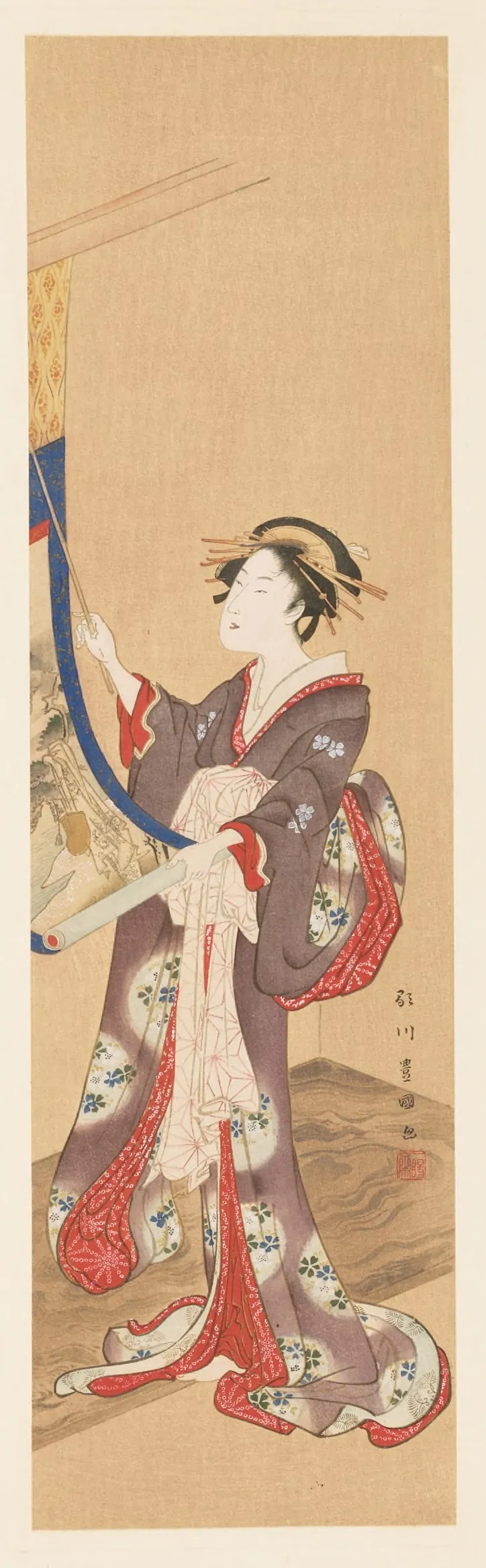 Masterpieces Selected From The Ukiyoye School Pl 17