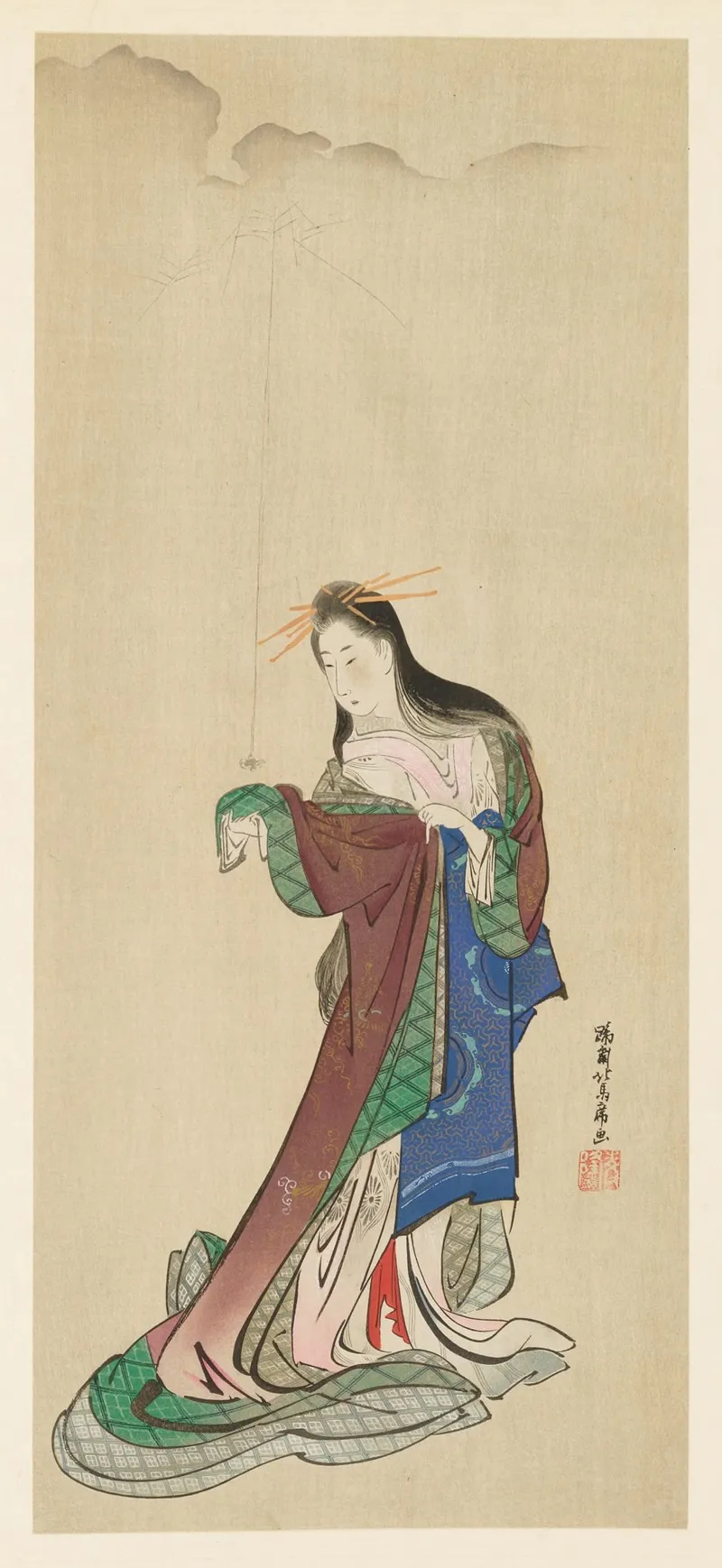 Masterpieces Selected From The Ukiyoye School Pl 36
