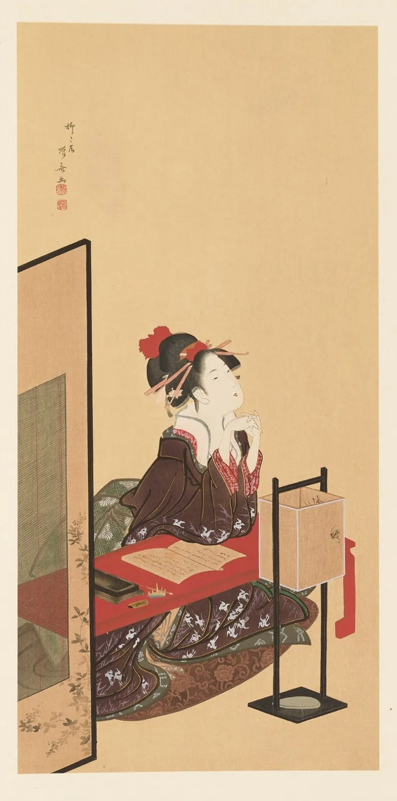 Masterpieces Selected From The Ukiyoye School Pl 37