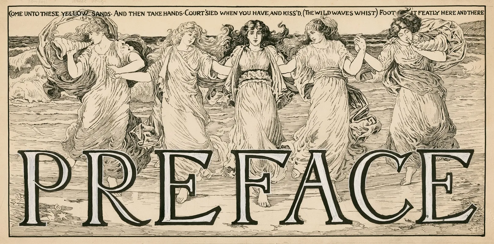 Masthead Illustrations For Lambs Tales From Shakespeare