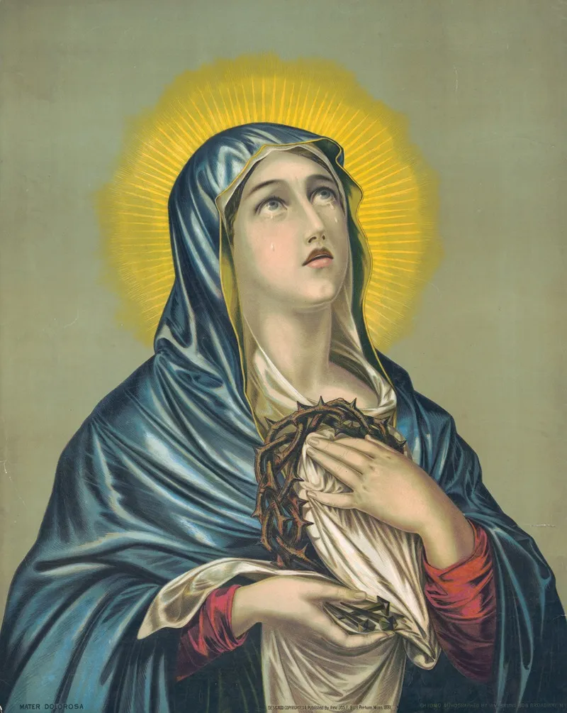 Mater Dolorosa 5 Wall Art by Jos. F. Buh - High-Resolution Digital Print