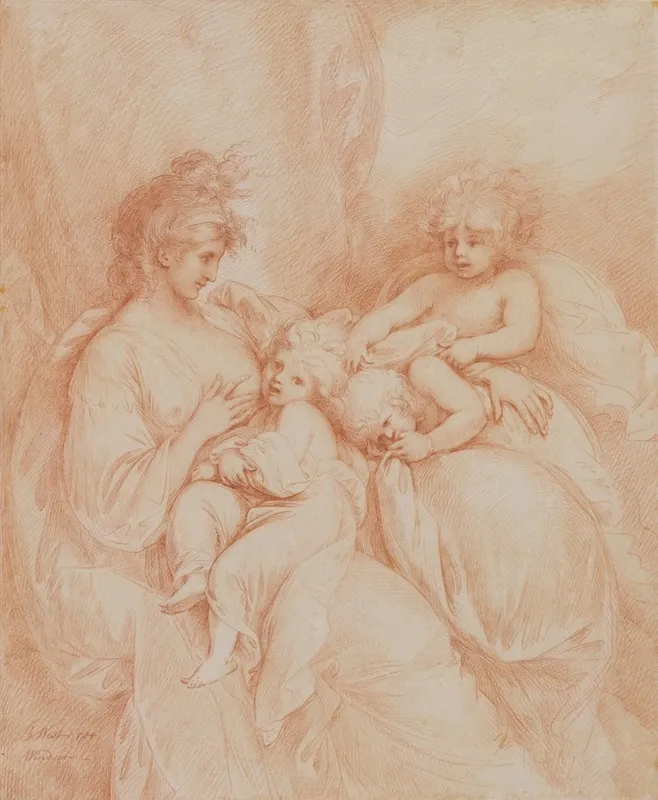 Maternity 4 Wall Art by Benjamin West - High-Resolution Digital Print