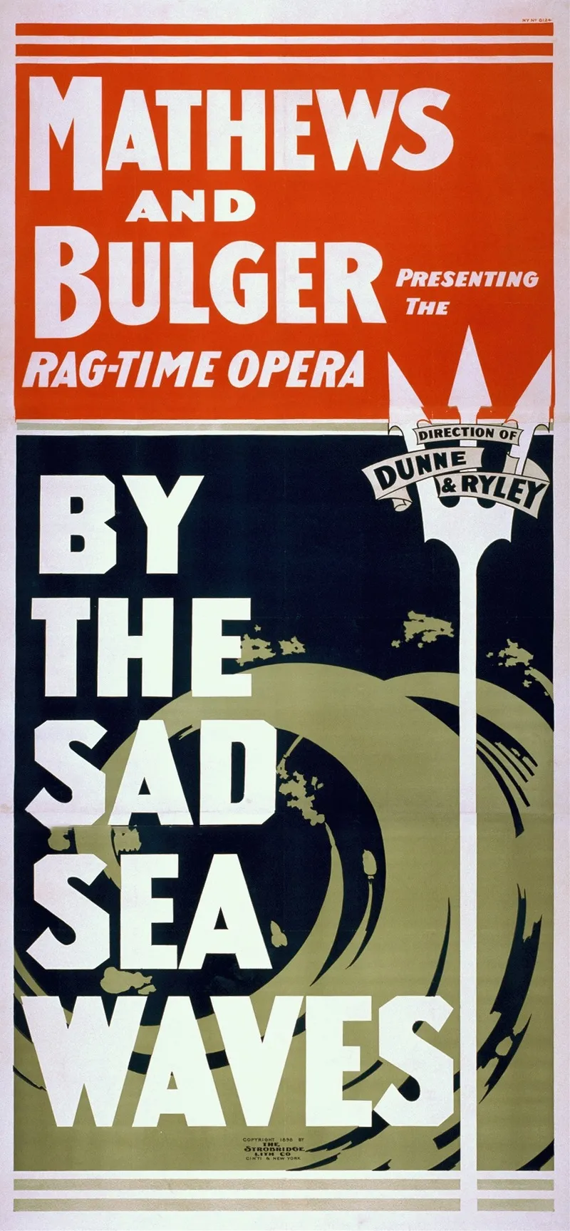 Mathews And Bulger Presenting The Rag Time Opera By The Sad Sea Waves