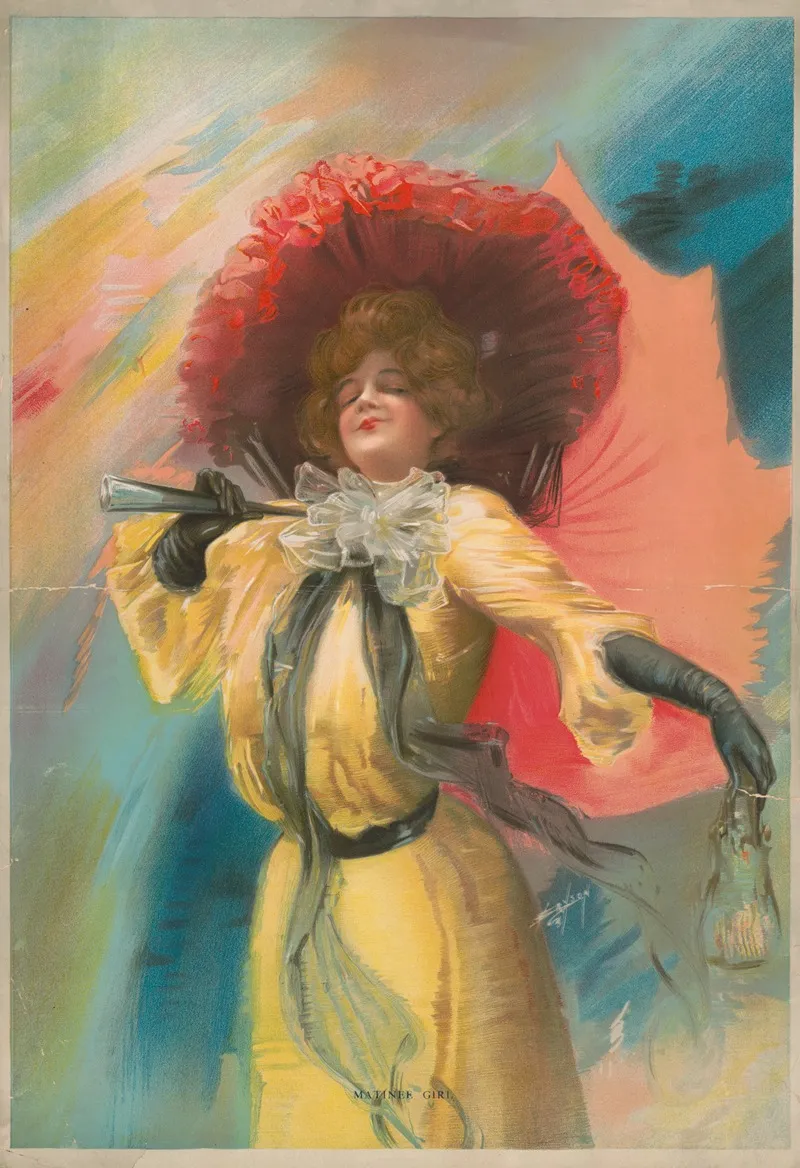 Matinee Girl 2 Wall Art by F. Ryson - High-Resolution Digital Print