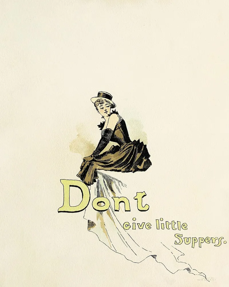 Matrimonial Advice Pl05 Wall Art by Harry Whitney McVickar - High-Resolution Digital Print