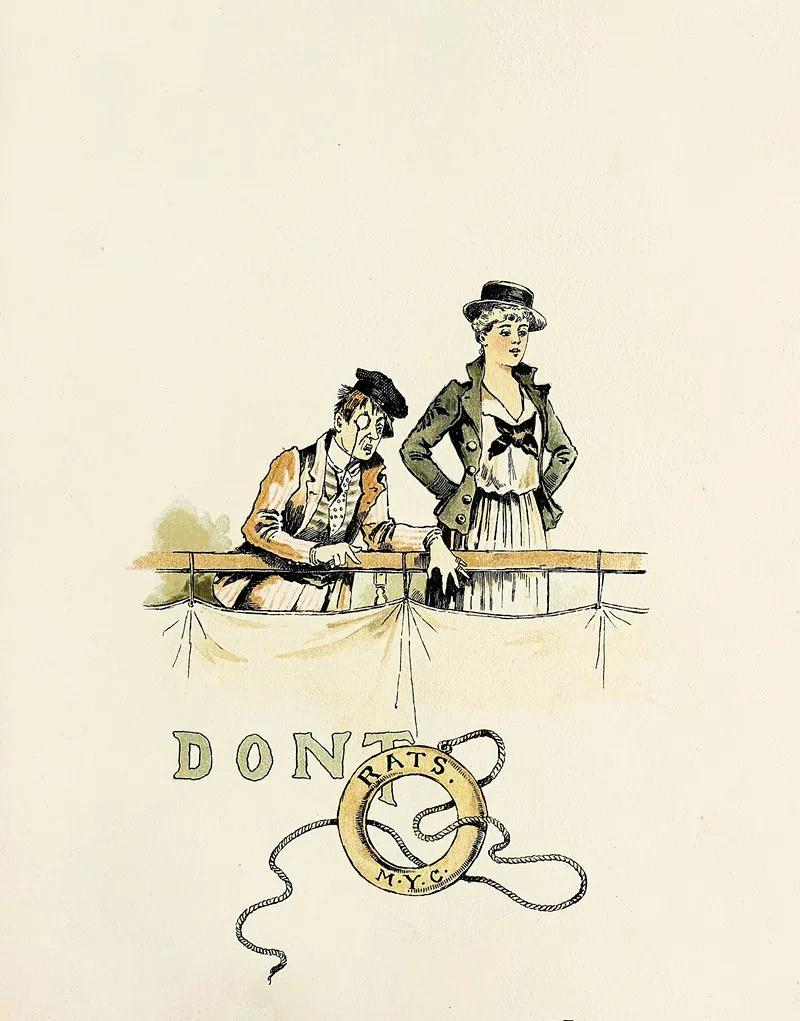 Matrimonial Advice Pl10 Wall Art by Harry Whitney McVickar - High-Resolution Digital Print