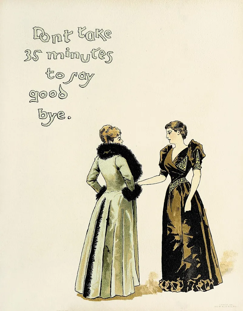 Matrimonial Advice Pl14 Wall Art by Harry Whitney McVickar - High-Resolution Digital Print