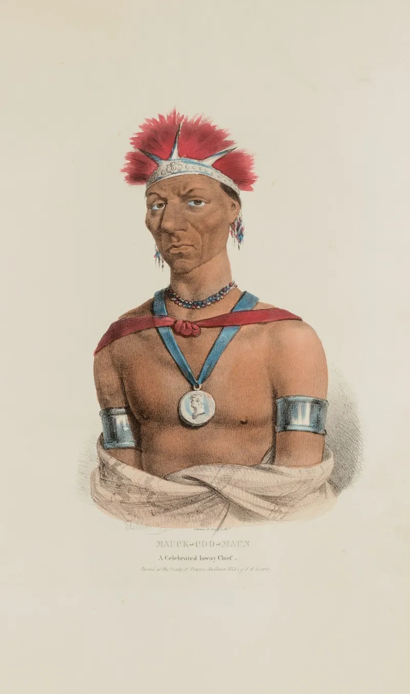 Mauck Coomaun A Celebrated Ioway Chief