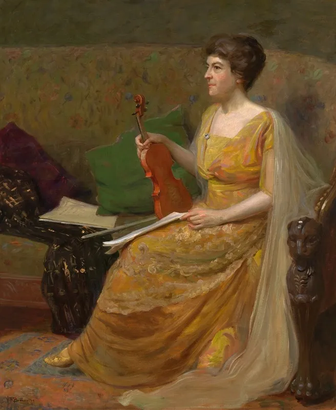 Maud Powell Wall Art by Nicholas Richard Brewer - High-Resolution Digital Print