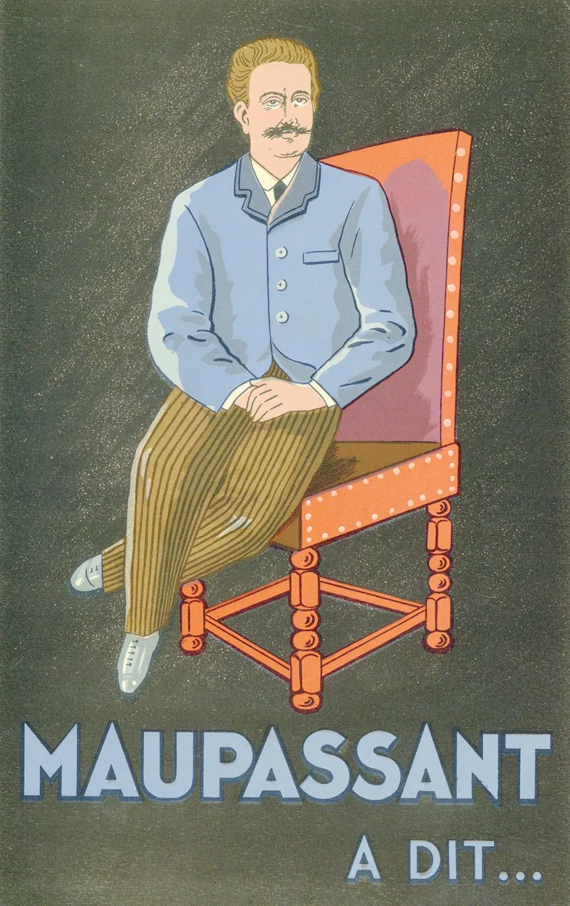 Maupassant A Dit Wall Art by Laboratoires G. Reaubourg - High-Resolution Digital Print