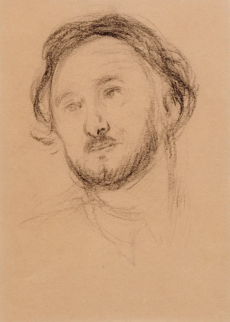 Maurice Gilliams Hoofd Wall Art by Albert Van Dyck - High-Resolution Digital Print