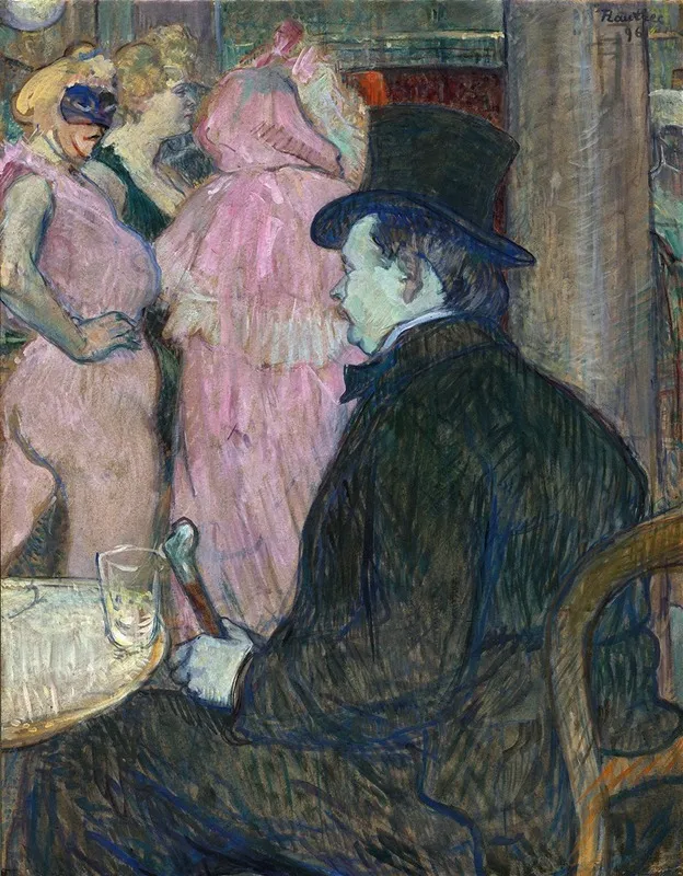 Maxime Dethomas Wall Art by Henri de Toulouse-Lautrec - High-Resolution Digital Print