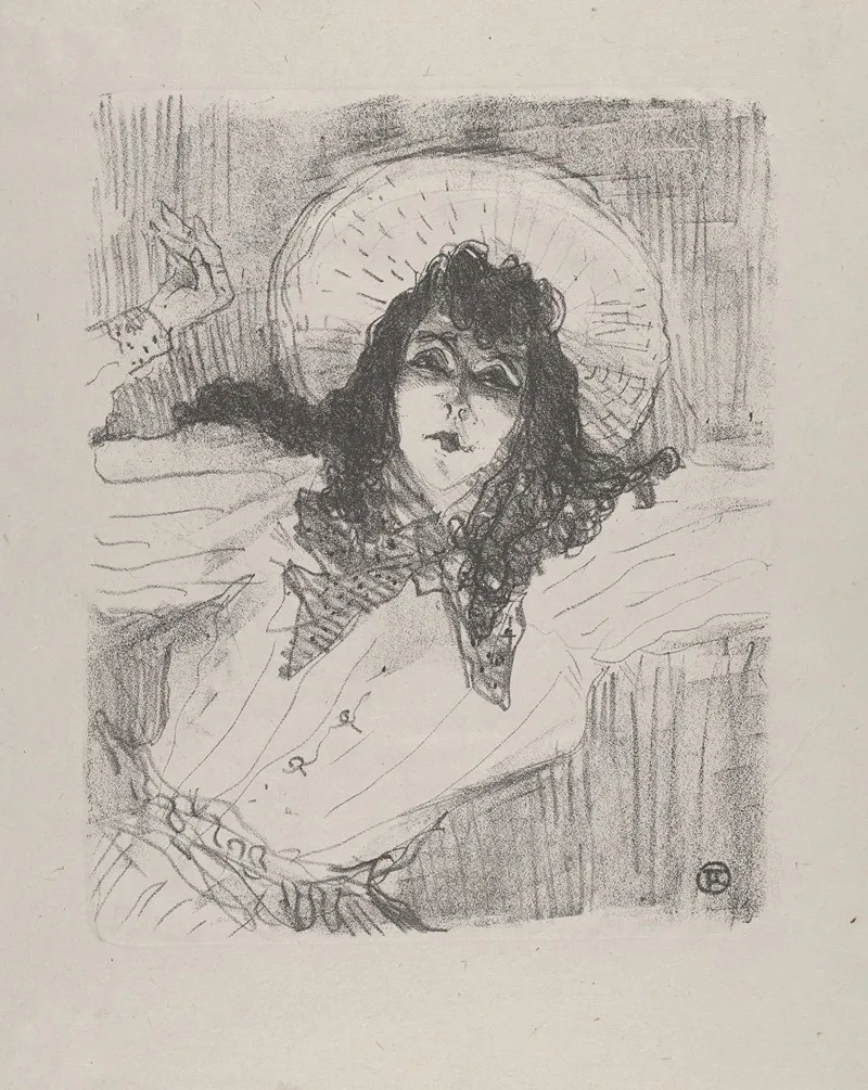May Belfort 2 Wall Art by Henri de Toulouse-Lautrec - High-Resolution Digital Print