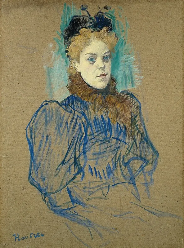 May Milton Wall Art by Henri de Toulouse-Lautrec - High-Resolution Digital Print