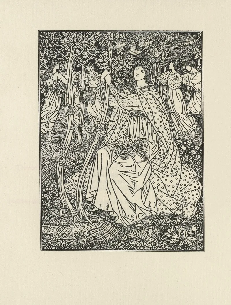 Maye Wall Art by Arthur Joseph Gaskin - High-Resolution Digital Print