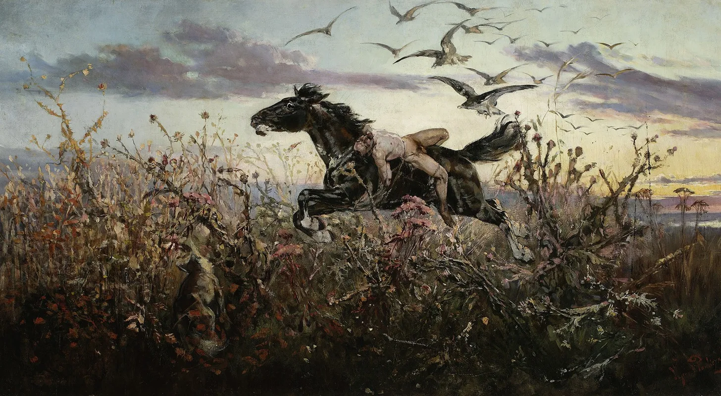 Mazeppa Wall Art by Wacław Pawliszak - High-Resolution Digital Print