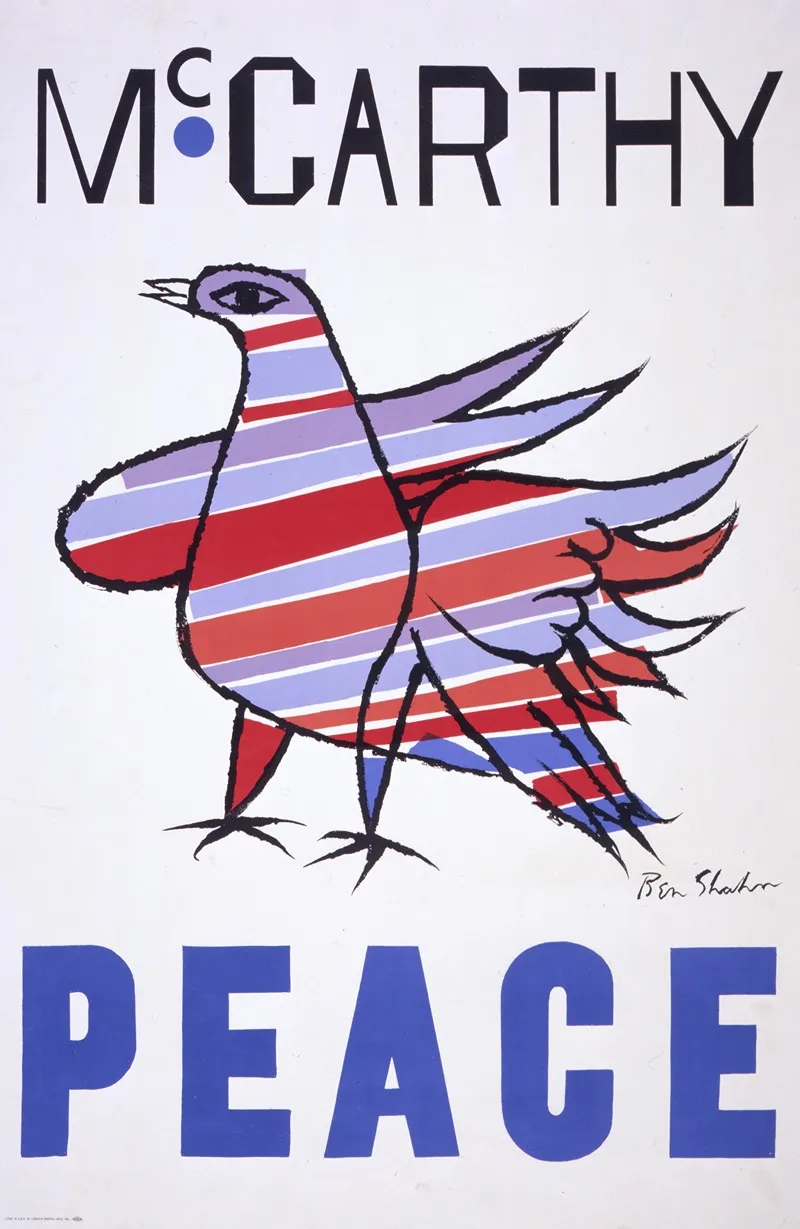 Mccarthy Peace Wall Art by Ben Shahn - High-Resolution Digital Print