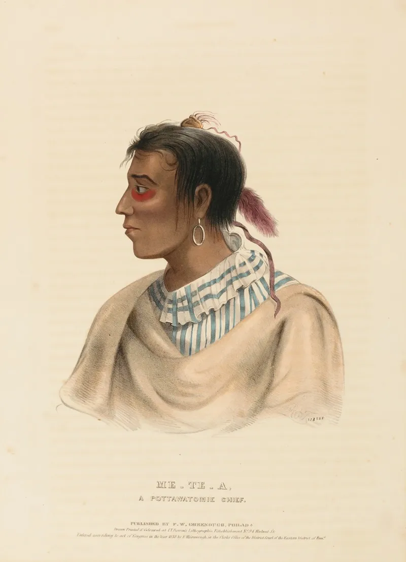 Me Te‑a A Pottawatomie Chief