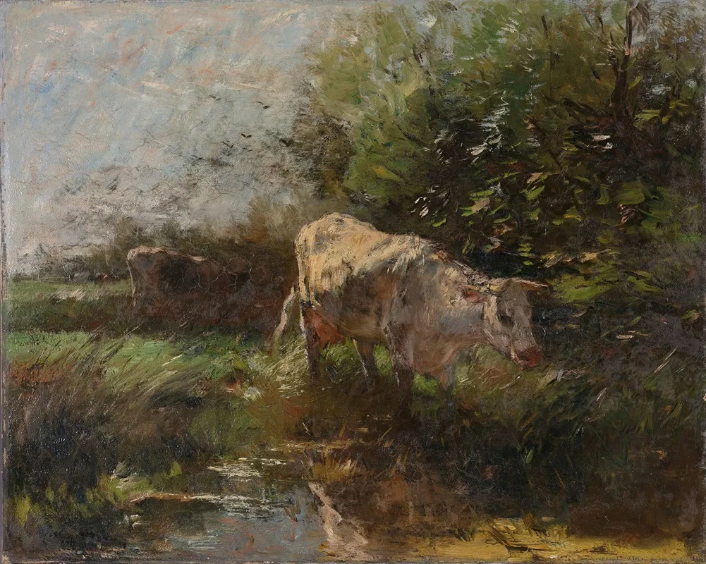 Meadow With Cows 2 Wall Art by Willem Maris - High-Resolution Digital Print