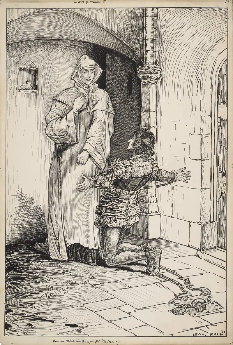 Measure For Measure Hear Me Isabel Said The Agonized Claudio