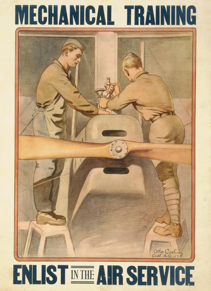Mechanical Training Enlist In The Air Service
