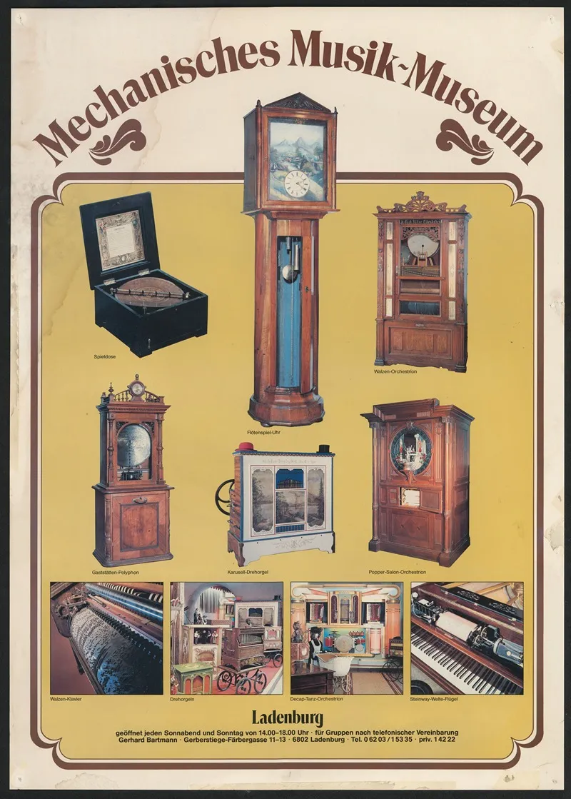 Mechanische Musik Museum Ladenburg Wall Art by Anonymous - High-Resolution Digital Print