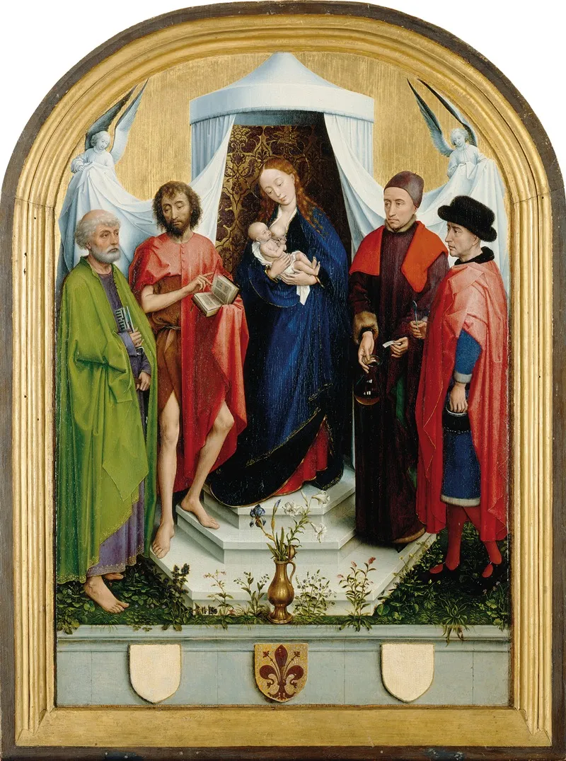 Medici Madonna Wall Art by Rogier van der Weyden - High-Resolution Digital Print