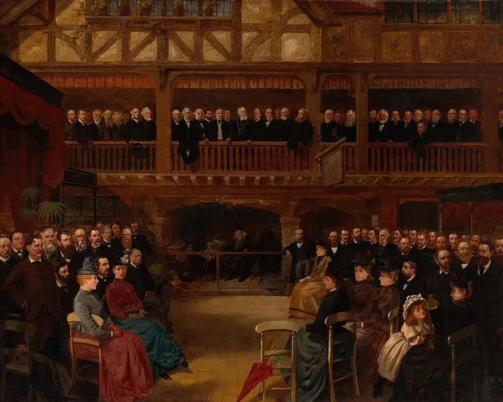 Meeting Of The City Of Birmingham Pharmaceuticals Wall Art by George H. Bernasconi - High-Resolution Digital Print
