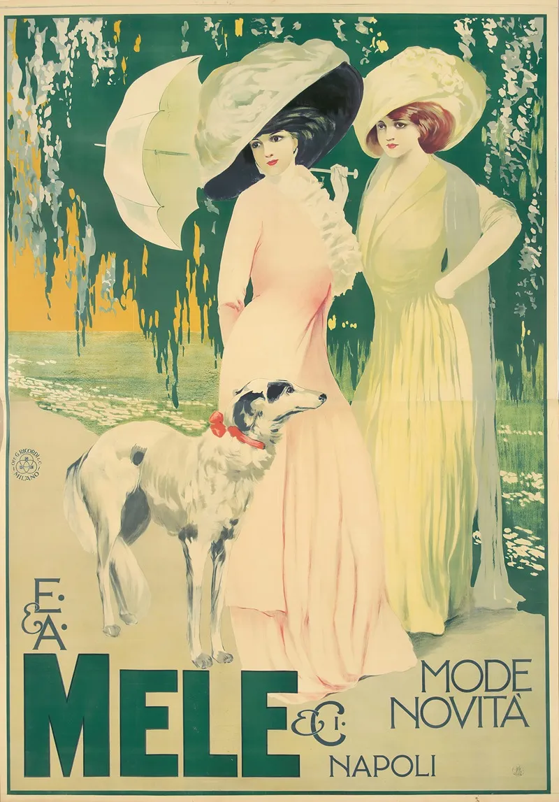 Mele And Ci Mode Novita Wall Art by Gian Emilio Malerba - High-Resolution Digital Print