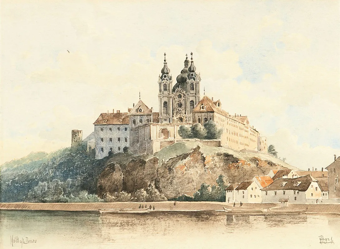 Melk Abbey On The Danube