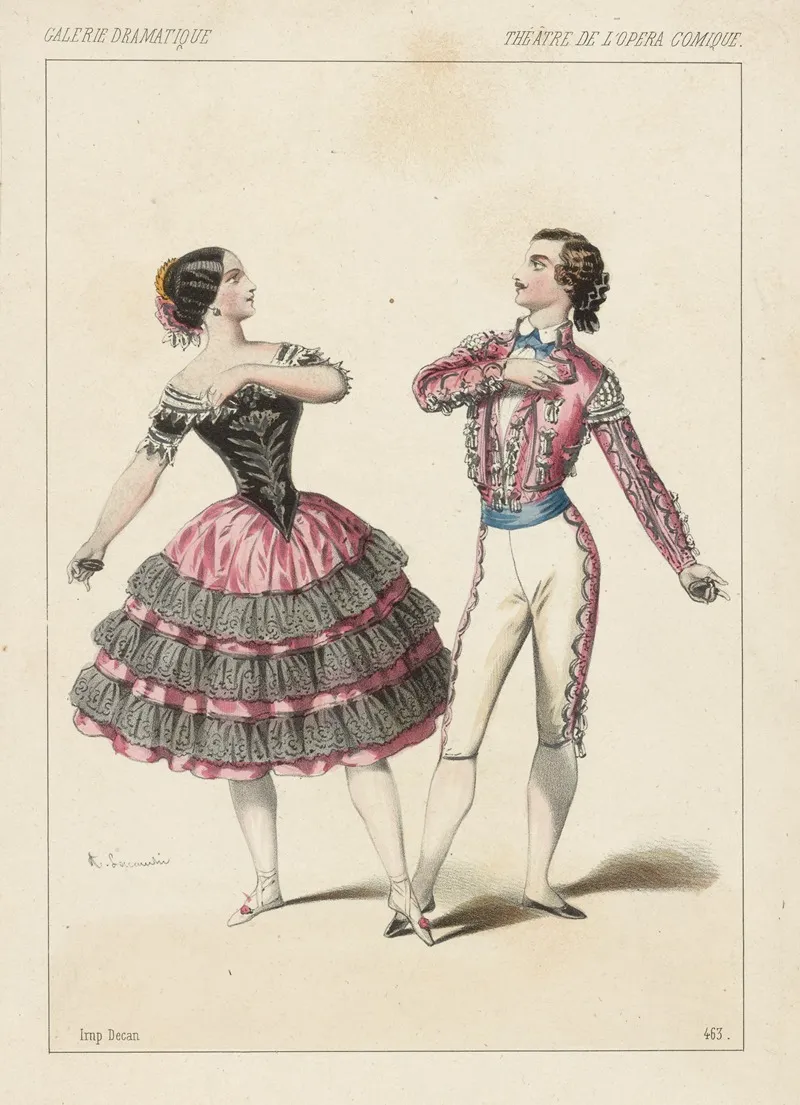Melle Hilariot Et Mr De Vegas Dans Landaluza Wall Art by Alexandre Lacauchie - High-Resolution Digital Print