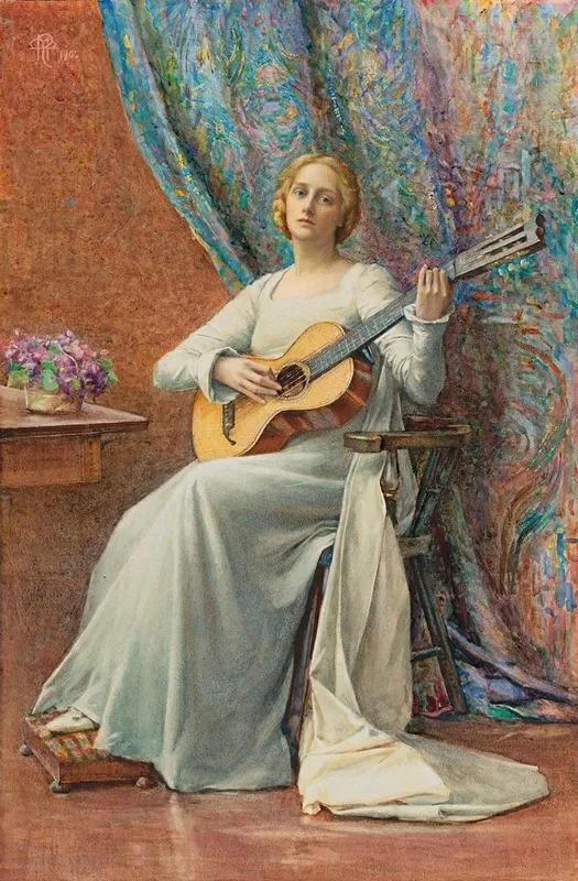 Melody Wall Art by Henry Meynell Rheam - High-Resolution Digital Print