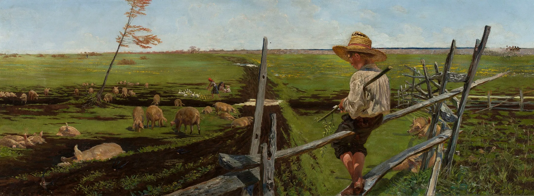 Memories Of Youth Wall Art by Jacek Malczewski - High-Resolution Digital Print