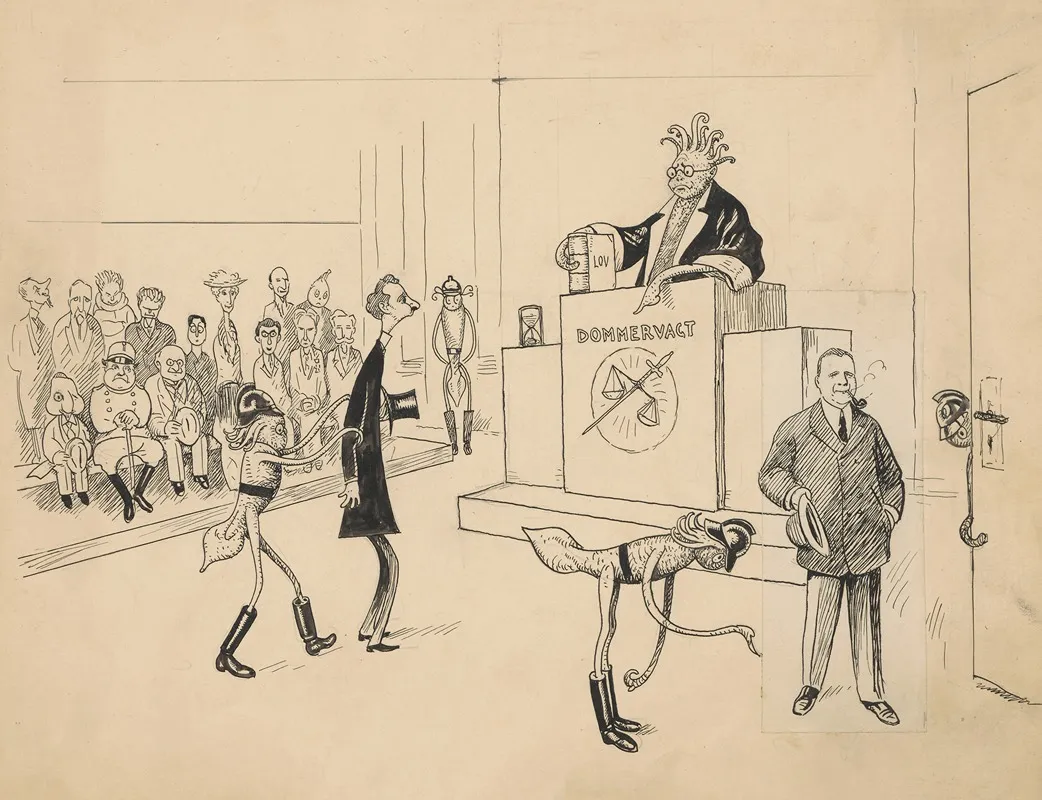 Men Are Brought Before A Judge Dressed In Police Uniforms