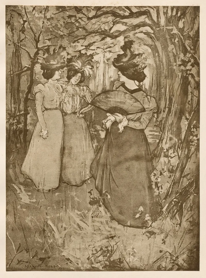 Menuet Dautomne 2 Wall Art by Manuel Robbe - High-Resolution Digital Print