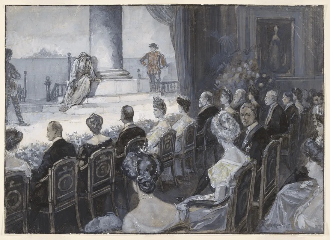 Merchant Of Venice A Special Performance For King George Of Greece At Windsor November 15 1903