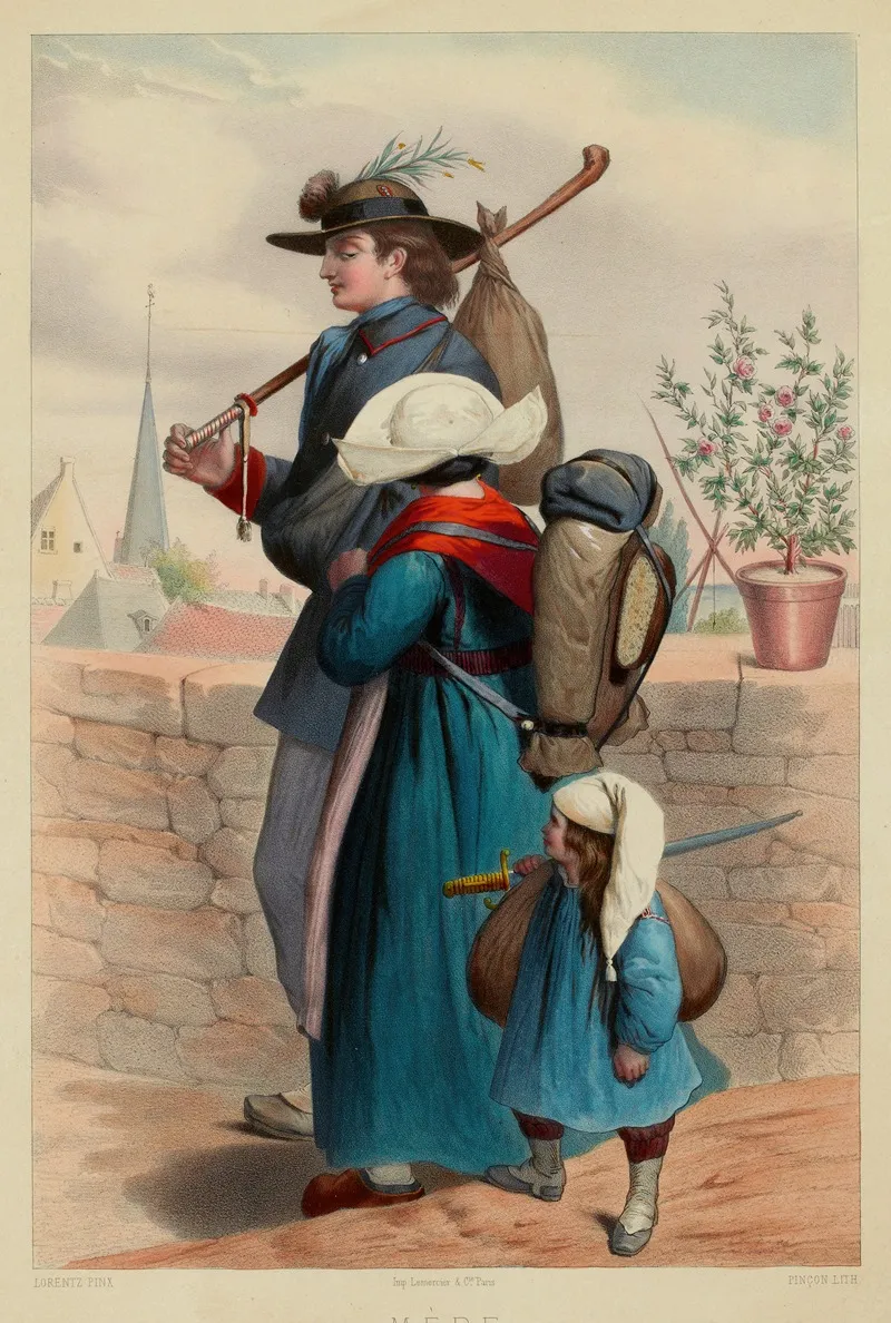 Mere Wall Art by Adolphe Pinçon - High-Resolution Digital Print