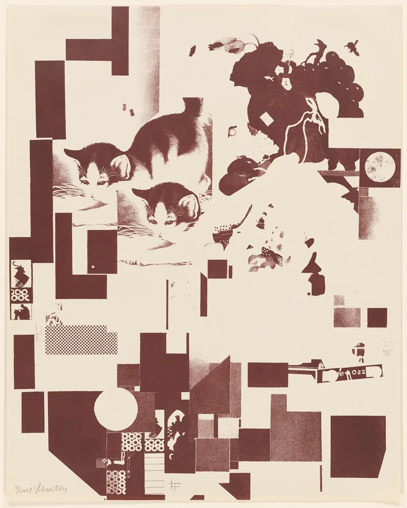 Merz 3 Kurt Schwitters 6 Lithos Pl 6