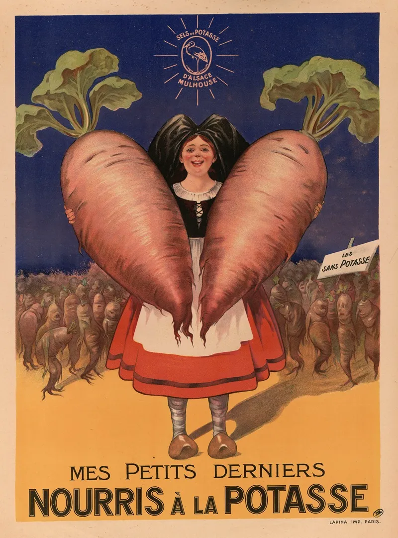 Mes Petits Derniers Nourris A La Potasse Wall Art by Imp. Lapina - High-Resolution Digital Print