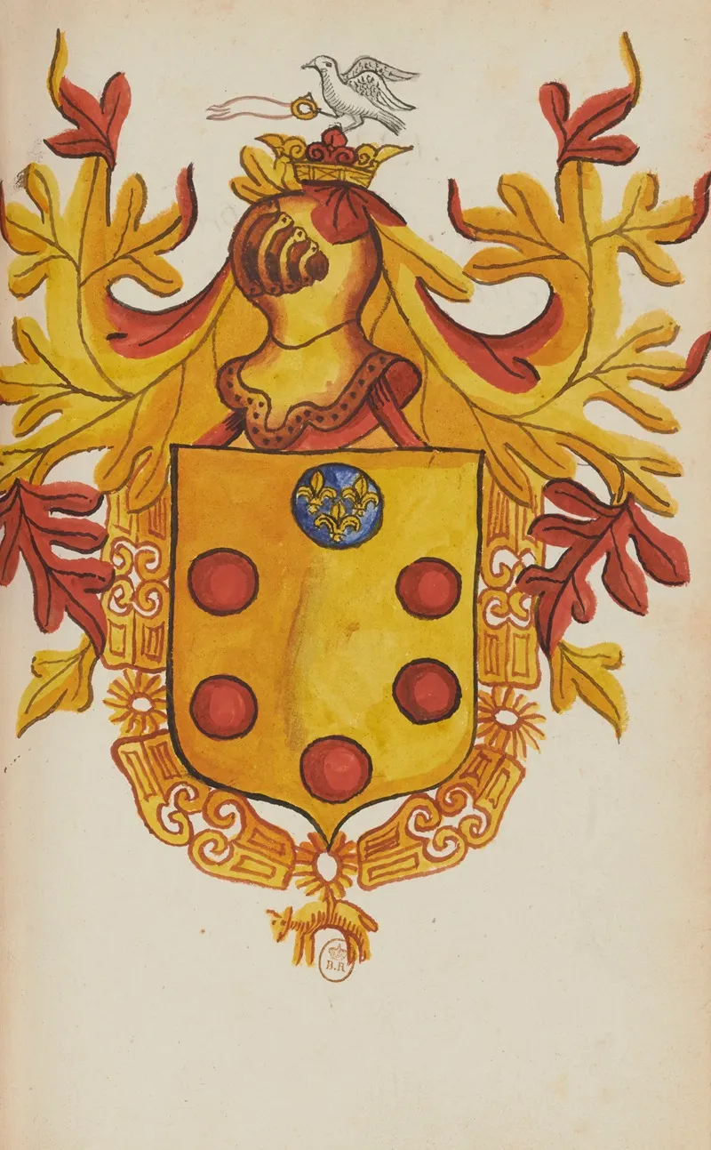 Messire Cosme De Medicis Duc De Florence Wall Art by Anonymous - High-Resolution Digital Print